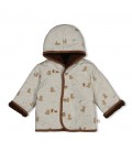 Feetje Omkeerbaar teddy jasje met capuchon - Tiny Timber Tales