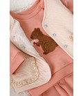 Feetje Omkeerbaar fake fur gilet - Forest Garden