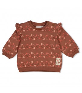 Feetje Sweater AOP relaxed fit - Forest Garden
