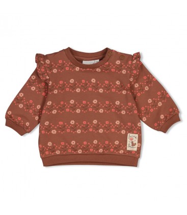 Feetje Sweater AOP relaxed fit - Forest Garden