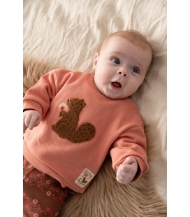 Feetje Legging rib AOP - Forest Garden