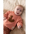 Feetje Legging rib AOP - Forest Garden