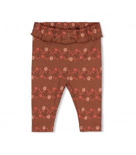 Feetje Legging rib AOP - Forest Garden