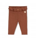 Feetje Legging pointelle rib - Forest Garden