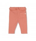 Feetje Legging pointelle rib - Forest Garden