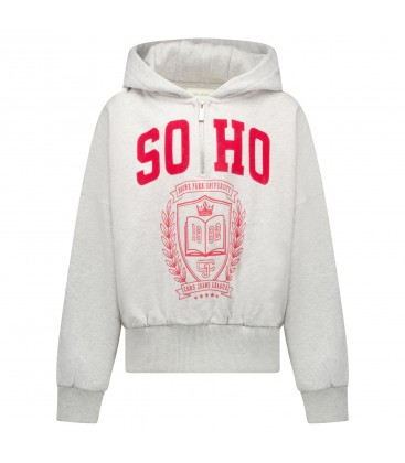 Carsjeans LIZRA SW Hood Grey Melee