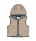 Feetje Teddy bodywarmer met capuchon - Beep Beep