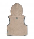 Feetje Teddy bodywarmer met capuchon - Beep Beep