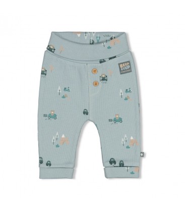 Feetje Broek rib AOP - Beep Beep