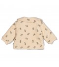 Feetje Jasje velours rib met borduursels - Lucky Bloombird