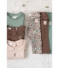 Feetje Legging pointelle rib - Lucky Bloombird