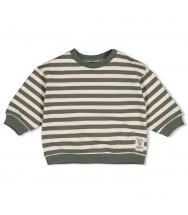 Feetje Sweater streep oversized - Wiggle and Waddle