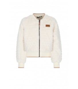 Doris Furry Indoorjacket with zipper