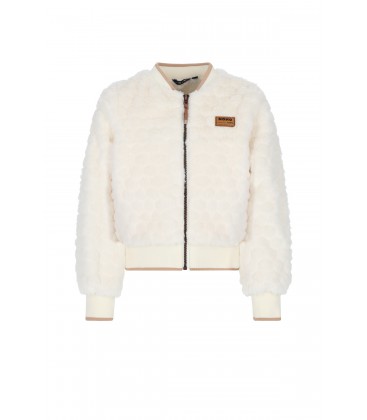 Doris Furry Indoorjacket with zipper