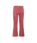 Sady AOP Flared Velvet Jersey Pants