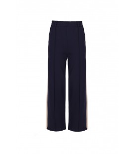 Sayla Wide Leg Interlock Pants