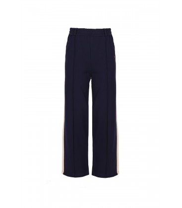 Sayla Wide Leg Interlock Pants