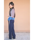 Sayla Wide Leg Interlock Pants