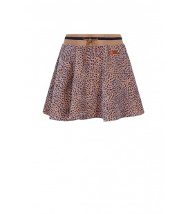 Nacey Flared Velvet AOP skirt