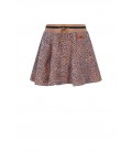 Nacey Flared Velvet AOP skirt