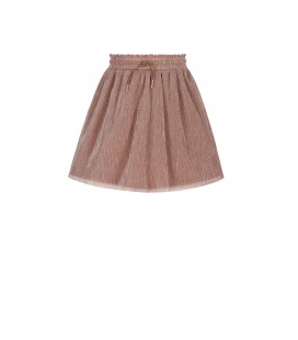 Nele Foil Plisse Skirt
