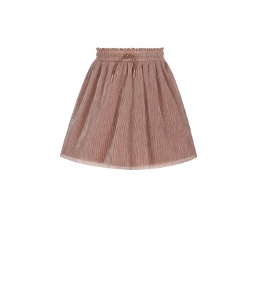 Nele Foil Plisse Skirt