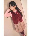 Nele Foil Plisse Skirt