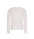 Eva Flo young jersey top with ruffle sleeve hem