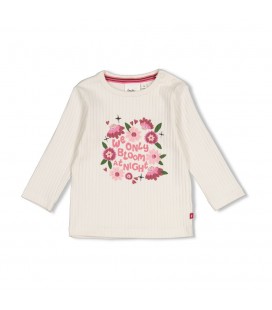 Feetje Longsleeve rib - Moon Flowers