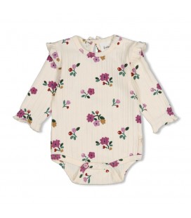 Feetje Romper rib AOP - Afternoon Tea