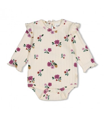 Feetje Romper rib AOP - Afternoon Tea