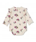 Feetje Romper rib AOP - Afternoon Tea