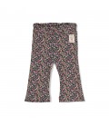 Feetje Flare broek rib AOP - Afternoon Tea