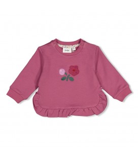 Feetje Sweater ruches relaxed fit - Afternoon Tea