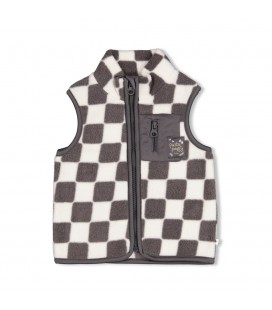 Feetje Bodywarmer fleece - Pasta Party