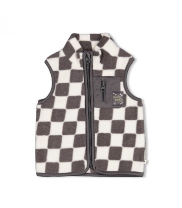 Feetje Bodywarmer fleece - Pasta Party