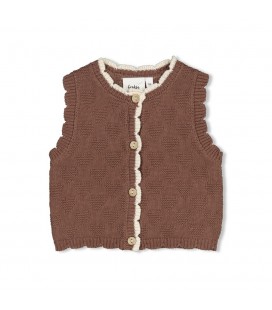 Feetje Gilet gebreid - My Little Love