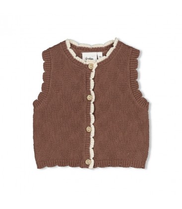 Feetje Gilet gebreid - My Little Love