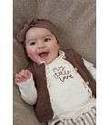 Feetje Gilet gebreid - My Little Love