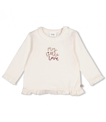 Feetje Longsleeve ruches - My Little Love