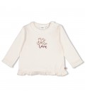 Feetje Longsleeve ruches - My Little Love