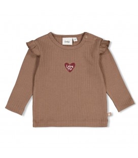 Feetje Longsleeve rib - My Little Love