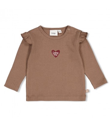 Feetje Longsleeve rib - My Little Love