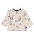 Feetje Longsleeve rib AOP - Built for Fun