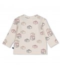 Feetje Longsleeve rib AOP - Built for Fun