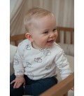 Feetje Longsleeve rib AOP - Built for Fun