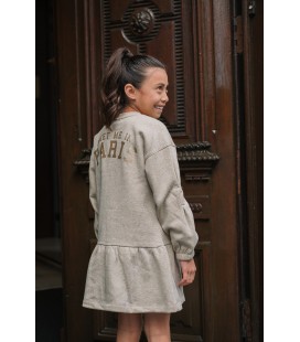 Maey Flo girls glitter sweat dress