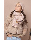 Nono Bomby Reversible Girls Hooded Winter Bomberjacket