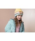 Nono Bomby Reversible Girls Hooded Winter Bomberjacket